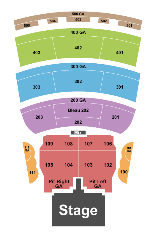 BleauLive Theater At Fontainebleau Keith Urban Seating Chart