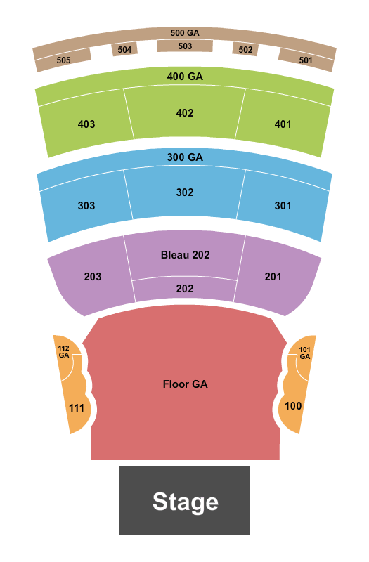 BleauLive Theater At Fontainebleau Keith Urban Seating Chart